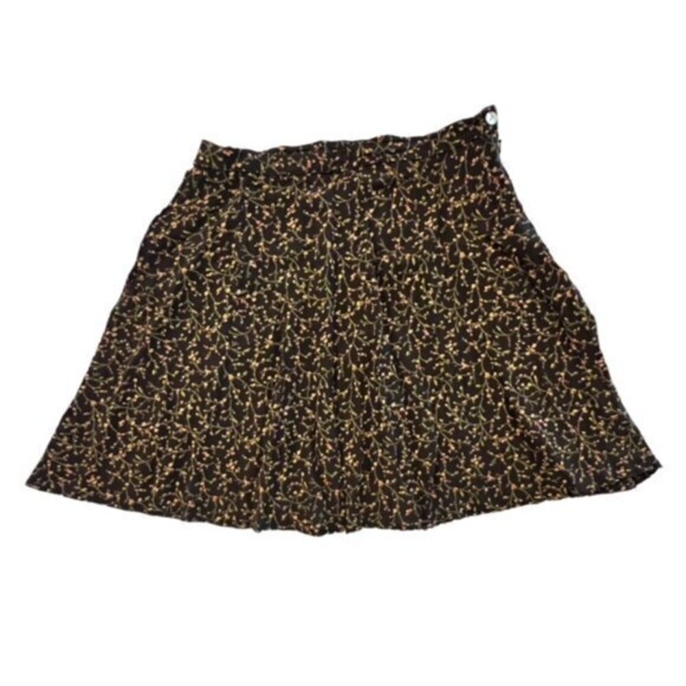 Vintage Jonathan Martin Ditsy Floral Mini Skirt Size 7 Boho Cottagecore Y2K EUC